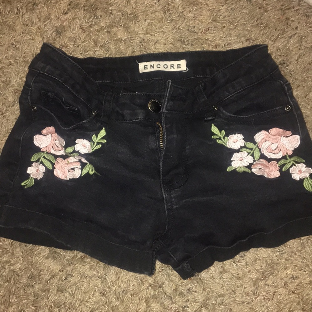 jean shorts